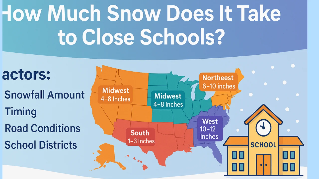 How Much Snow Does It Take to Close Schools